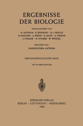 Ergebnisse der Biologie
