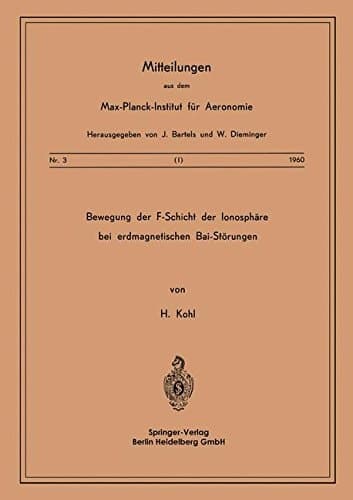 Bewegung der F-Schicht der Ionosphäre bei erdmagnetischen Bai-Störungen