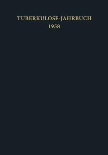 Tuberkulose-Jahrbuch 1958