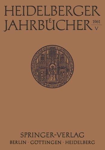 Heidelberger Jahrbücher
