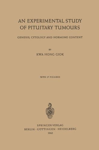 An Experimental Study of Pituitary Tumours Genesis, Cytology and Hormone Content