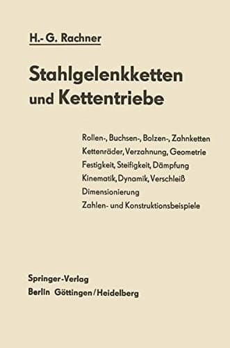 Stahlgelenkketten und Kettentriebe (Konstruktionsbücher) (German Edition)