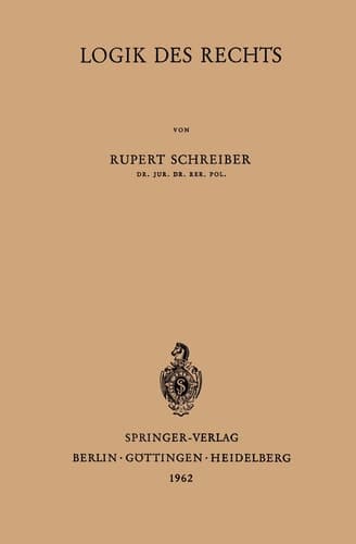 Logik des Rechts (German Edition)