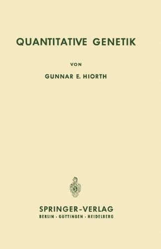 Quantitative Genetik (German Edition)