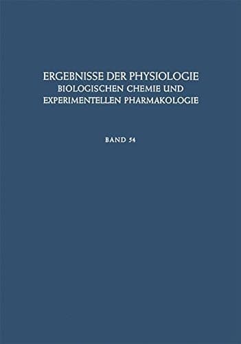 Reviews of Physiology, Biochemistry and Pharmacology 54