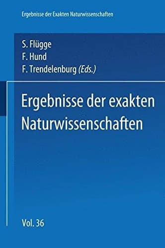 Springer Tracts in Modern Physics 36