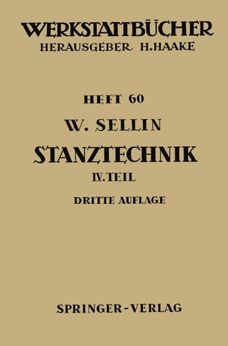 Stanztechnik Vierter Teil Formstanzen
