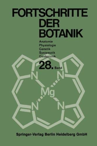 Fortschritte der Botanik Begründet von Fritz von Wettstein
