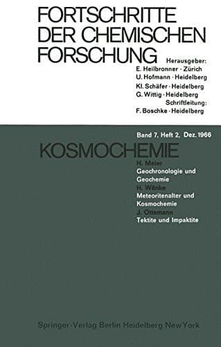Kosmochemie (Topics in Current Chemistry) (German Edition)