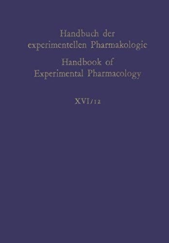Erzeugung von Krankheitszuständen durch das Experiment: Tumoren I (Handbook of Experimental Pharmacology) (German Edition)