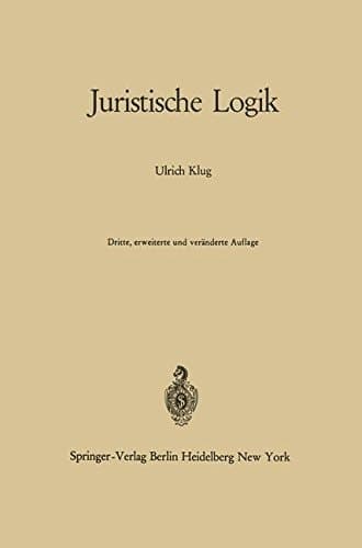 Juristische Logik (German Edition)