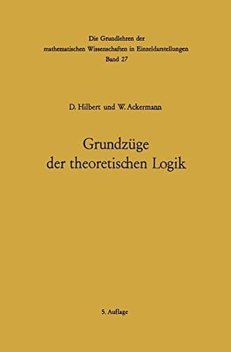 Grundzüge der theoretischen Logik
