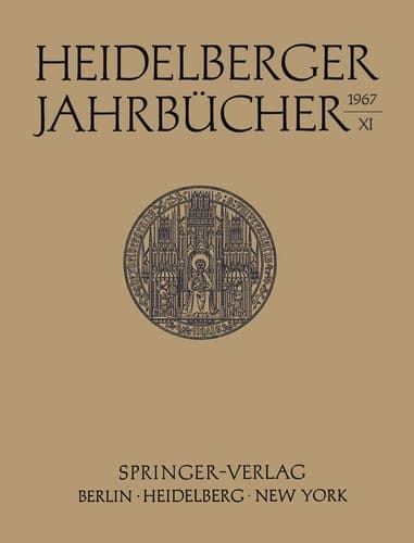 Heidelberger Jahrbücher