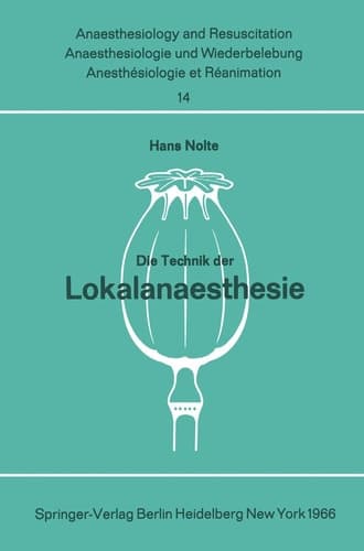 Die Technik der Lokalanaesthesie