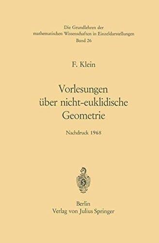 Vorlesungen über Nicht-Euklidische Geometrie (Grundlehren der mathematischen Wissenschaften) (German Edition)