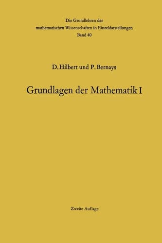 Grundlagen der Mathematik I