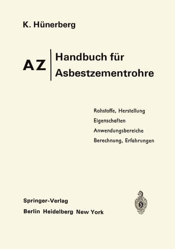 AZ - Handbuch Fa1/4r Asbestzementrohre