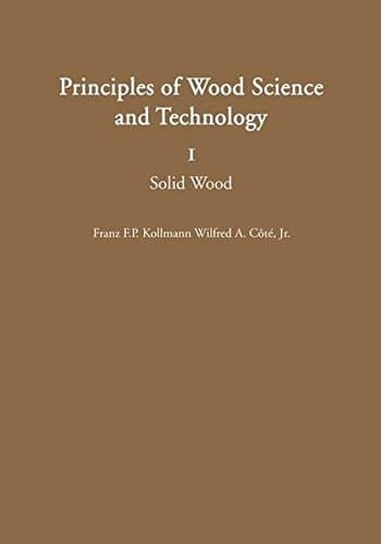 Principles of Wood Science and Technology I Solid Wood