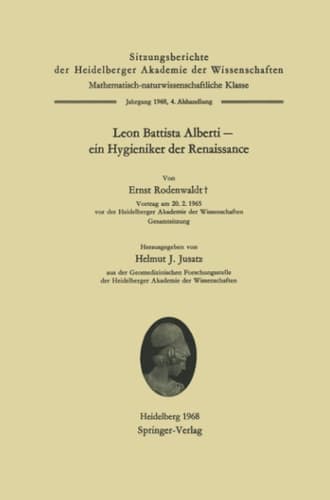 Leon Battista Alberti — ein Hygieniker der Renaissance