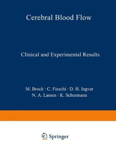 Cerebral Blood Flow Clinical and Experimental Results