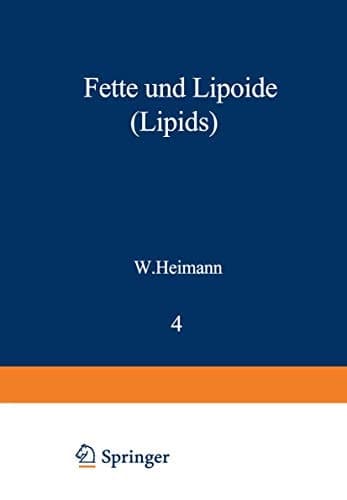 Fette und Lipoide (Lipids)