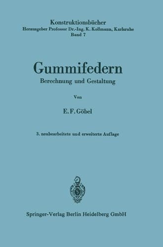 Gummifedern Berechnung und Gestaltung