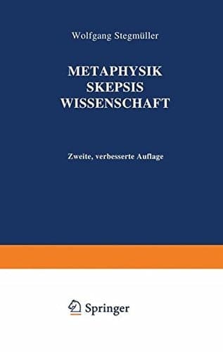 Metaphysik Skepsis Wissenschaft (German Edition)