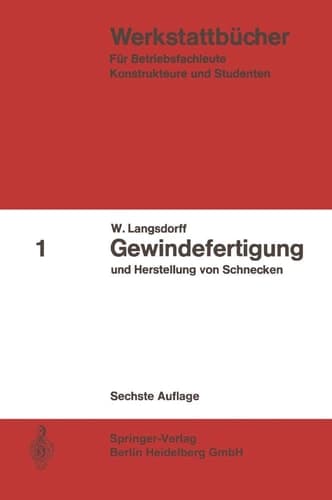 Gewindefertigung und Herstellung von Schnecken