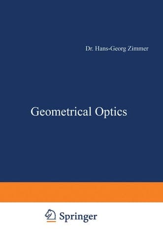 Geometrical Optics (Applied Physics and Engineering)