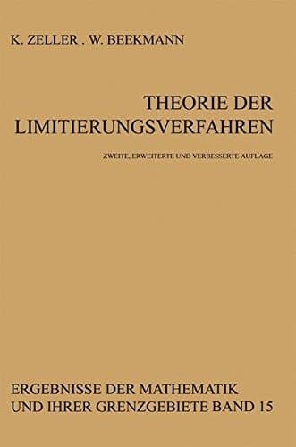 Theorie der Limitierungsverfahren