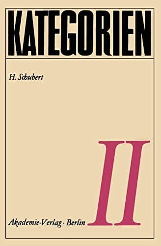 Kategorien II