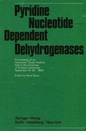 Pyridine Nucleotide-Dependent Dehydrogenases: Proceedings of an Advanced Study Institute held at the University of Konstanz, Germany, September 15–20, 1969