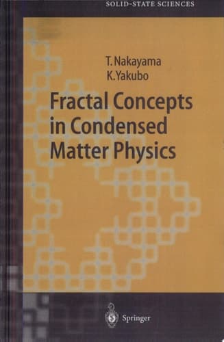 Fractal Concepts in Condensed Matter Physics