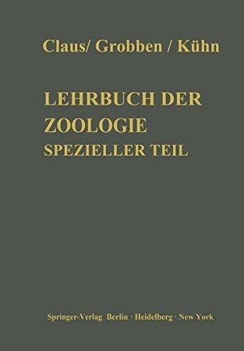 Lehrbuch der Zoologie: Spezieller Teil (German Edition)