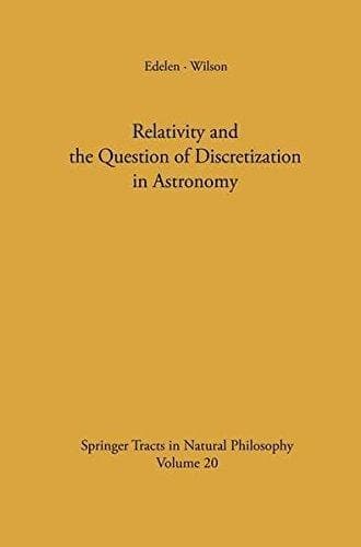 Relativity and the Question of Discretization in Astronomy