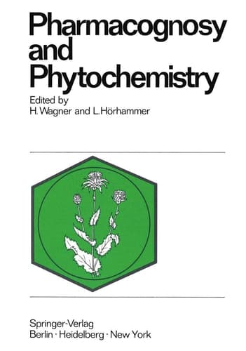 Pharmacognosy and Phytochemistry: 1st International Congress Munich, 1970 (English and German Edition)