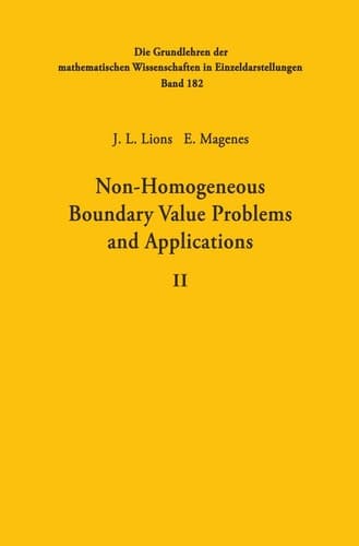 Non-Homogeneous Boundary Value Problems and Applications Volume II