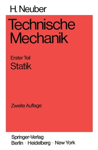 Technische Mechanik Methodische Einführung