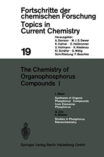 The Chemistry of Organophosphorus Compounds I