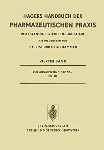 Hagers Handbuch der pharmazeutischen praxis für Apotheker, Arzneimittelhersteller, Ärzte und Medizinalbeamte