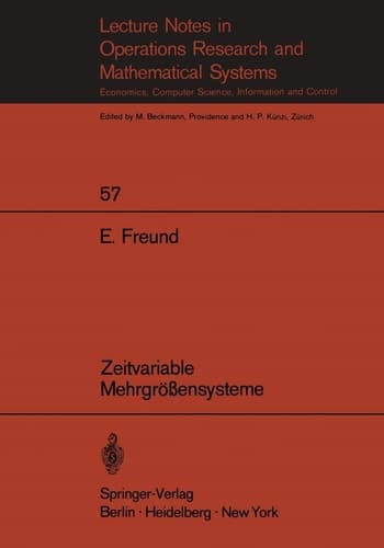 Zeitvariable Mehrgrößensysteme
