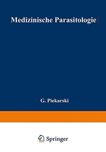 Medizinische Parasitologie: in Tafeln (German Edition)