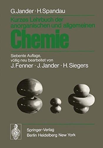 Kurzes Lehrbuch der anorganischen und allgemeinen Chemie (German Edition)