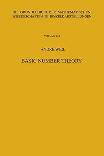 Basic Number Theory.
