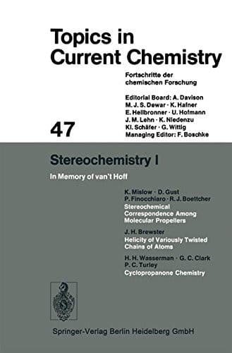 Stereochemistry 1 In Memory of van’t Hoff