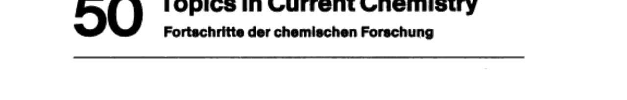 Silicon Chemistry I