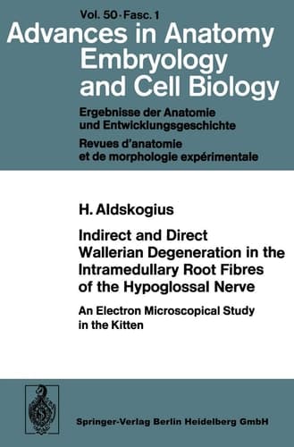 Indirect and Direct Wallerian Degeneration in the Intramedullary Root Fibres of the Hypoglossal Nerve An Electron Microscopical Study in the Kitten