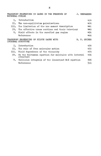 Transport Phenomena: Sitges International School of Statistical Mechanics, June 1974 Sitges, Barcelona/Spain (Lecture Notes in Physics, 31)