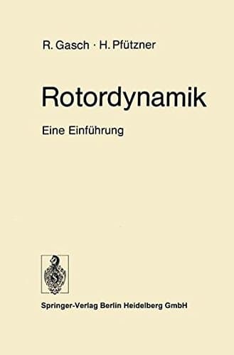 Rotordynamik Eine Einführung