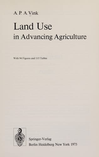 Land Use in Advancing Agriculture (Advanced Series in Agricultural Sciences)